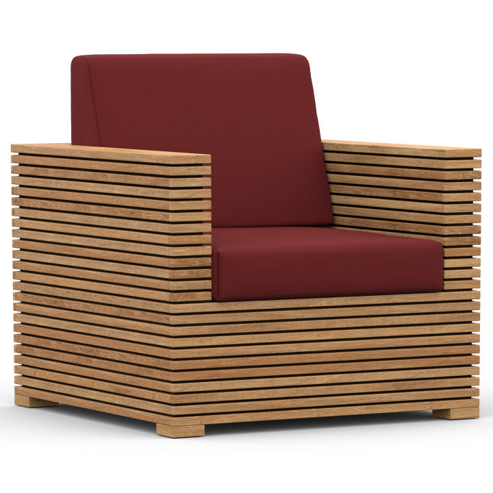Loungemöbel mit Sitz- und Rückenkissen vermessen