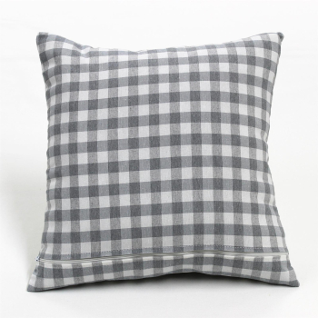Throw pillows grey / white 16 x 16" | 40 x 40 cm removable cover with optional insert