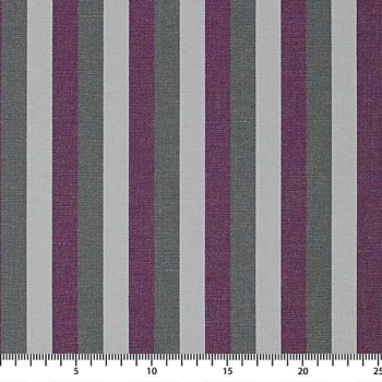 Textil-Stoff Dralon gestreift "Grau / Lila" Nr. 44