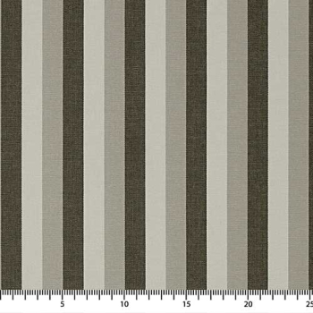 Outdoor fabric Dralon light grey / dark grey striped nr. 51