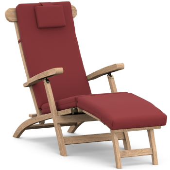 Deck chair cushion
