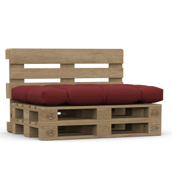 Tufted Pallet seating cushion