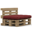 Tufted Pallet seating cushion
