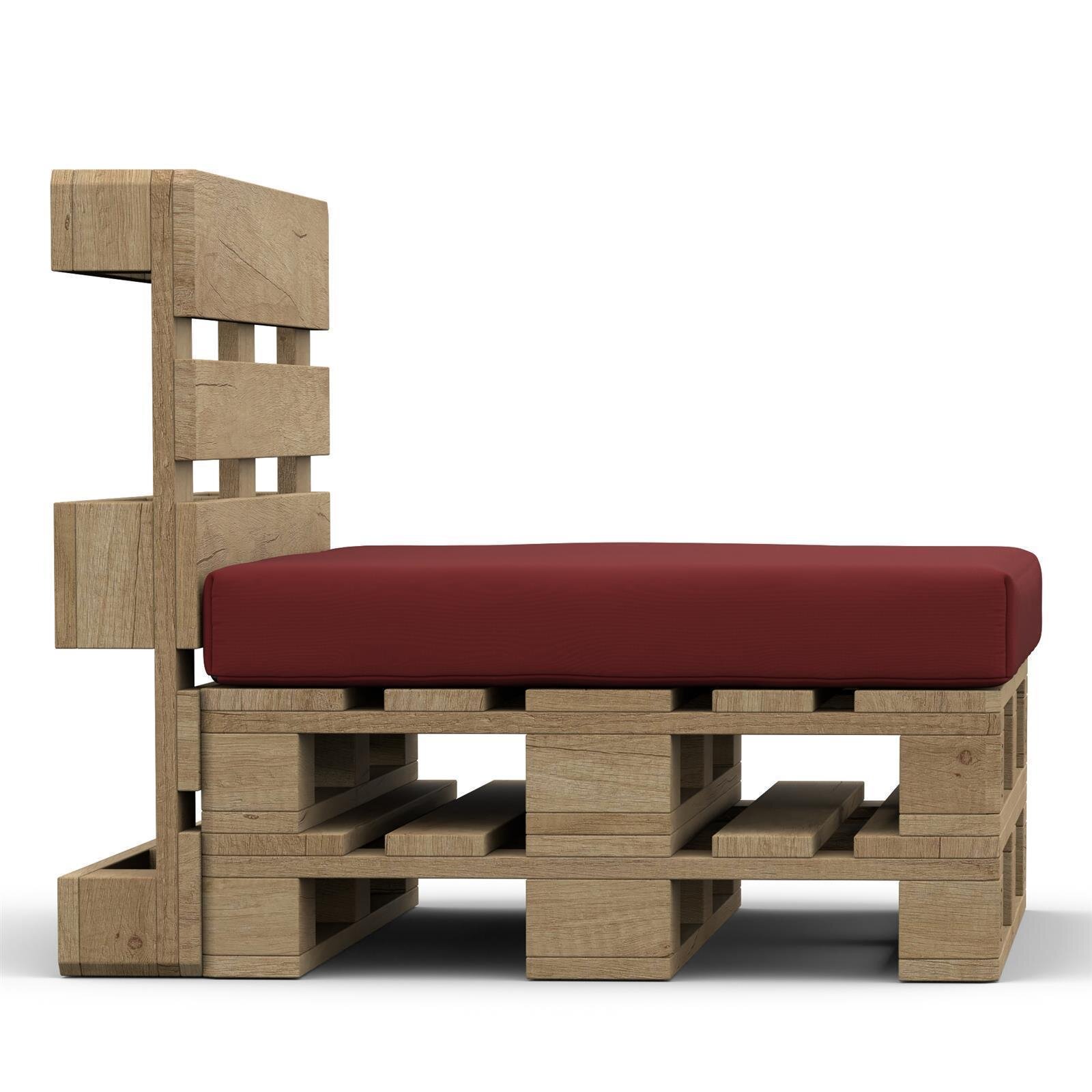 Palettenkissen 120x60 cm (Breite x Tiefe)