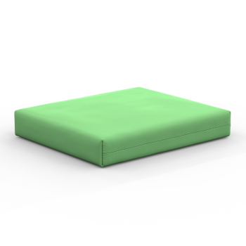 Outdoor chair cushion color apple green