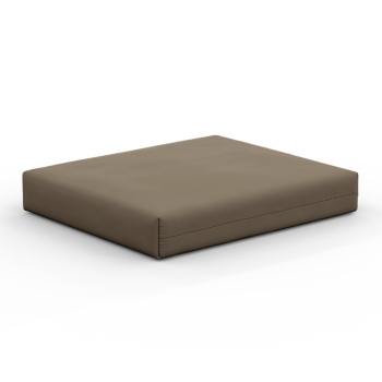 Outdoor chair cushion color taupe