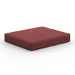 Outdoor chair cushion color wine red