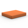 Outdoor chair cushion color orange