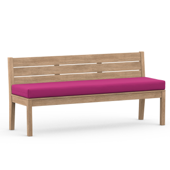 Bench cushion raspberry uni
