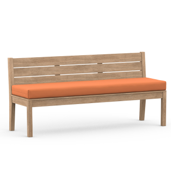 Bench cushion orange uni