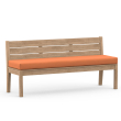Bench cushion orange uni