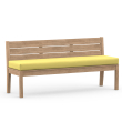 Bench cushion lemon yellow uni