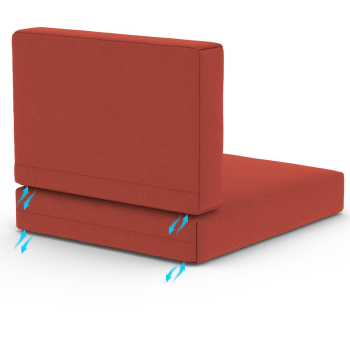 Custom deep seat outdoor cushions waterproof