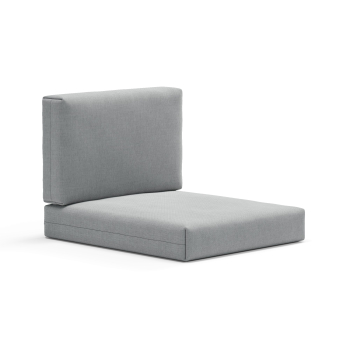 Deep seat outdoor cushions light grey