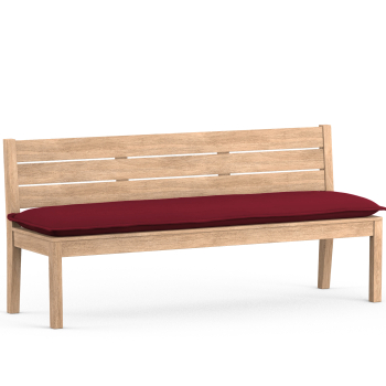 Bench cushion seat Agora Plains Granate