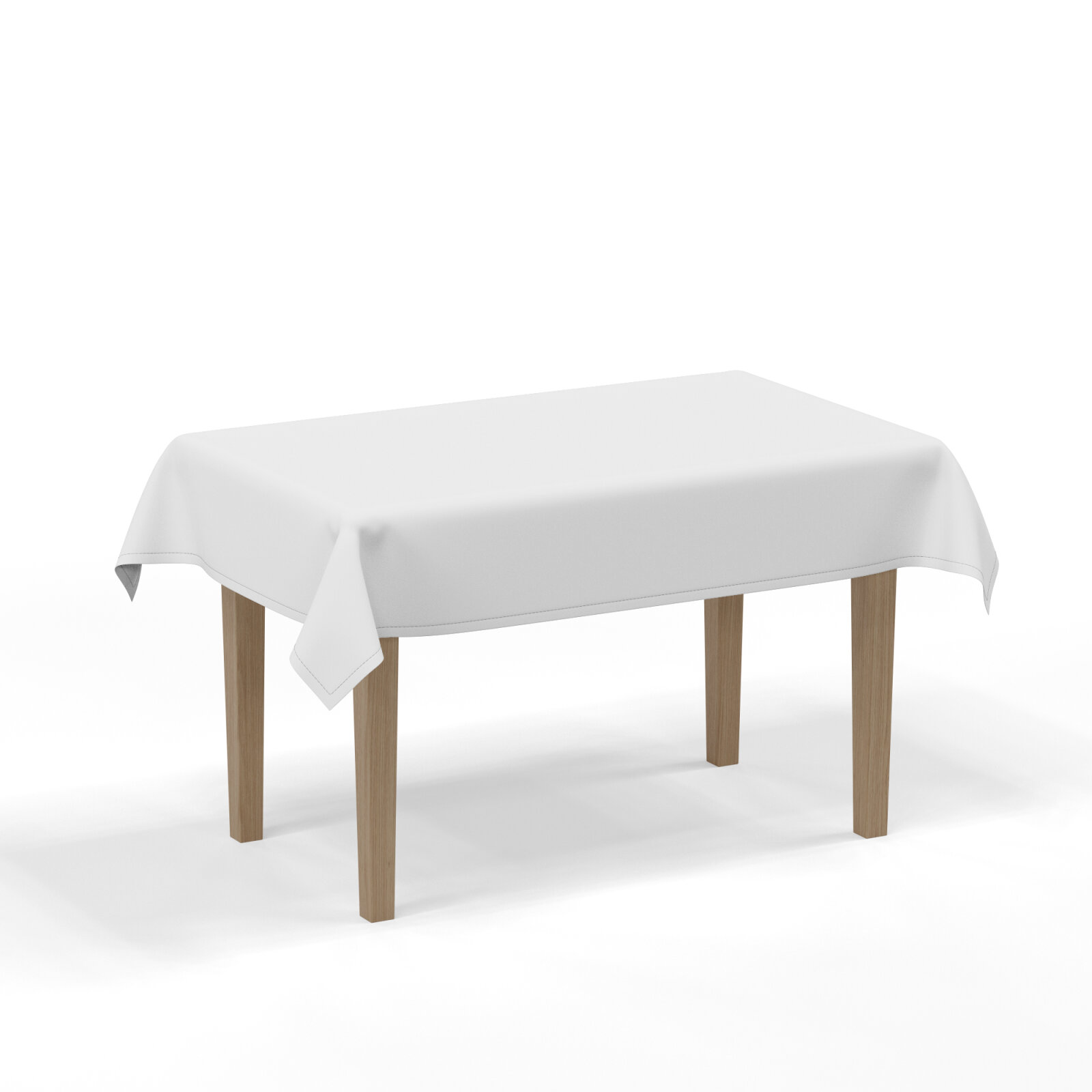Tischdecke Outdoor Rechteckig nach Maß Blanco