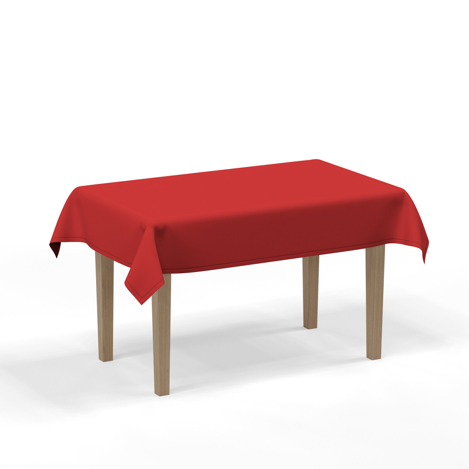 Tischdecke Outdoor Rechteckig nach Maß Red