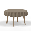Round Outdoor Tablecloth Mineral