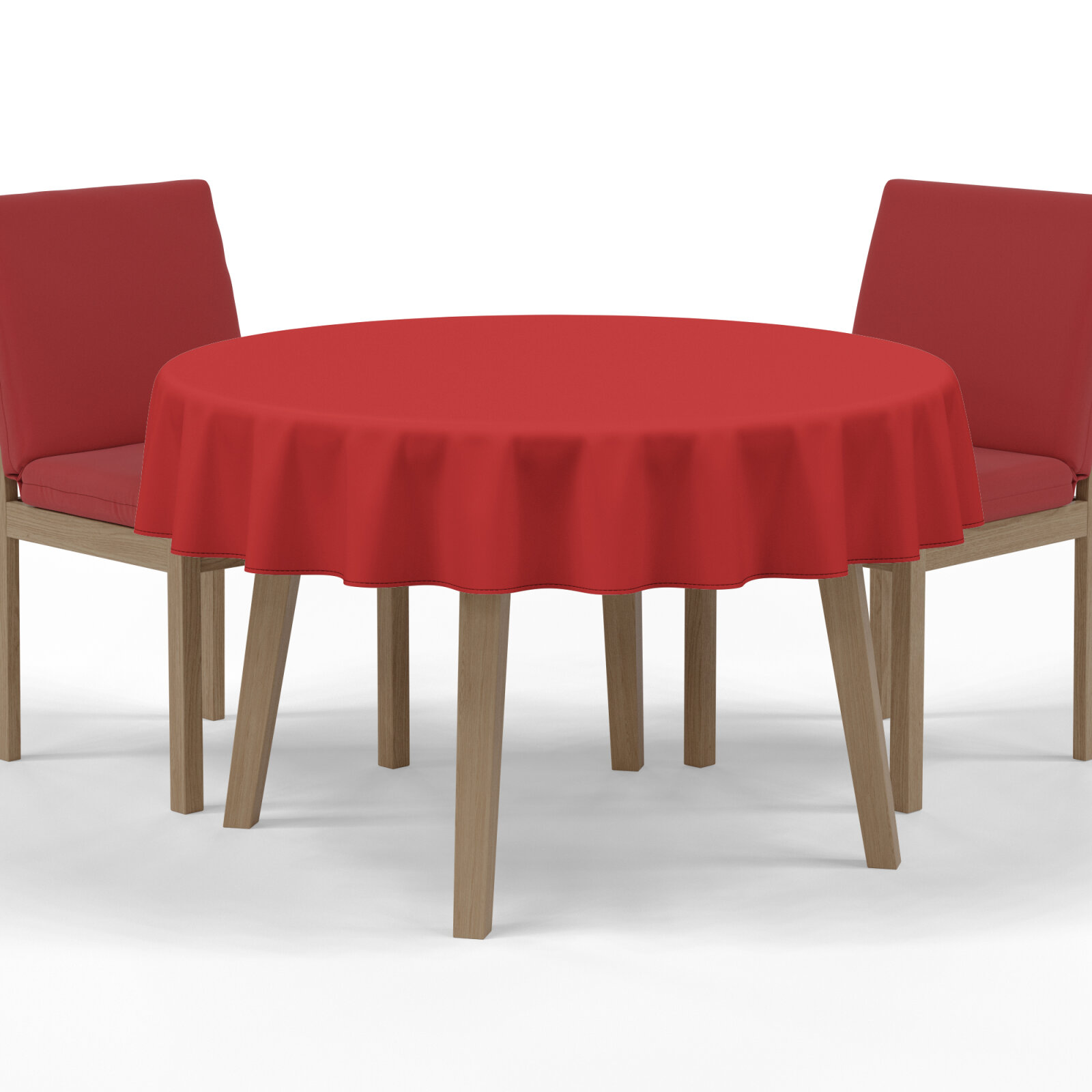 Tischdecke Outdoor Rund nach Maß Red