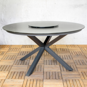 Runder Garten-Tisch Atalanta Ø 145 cm