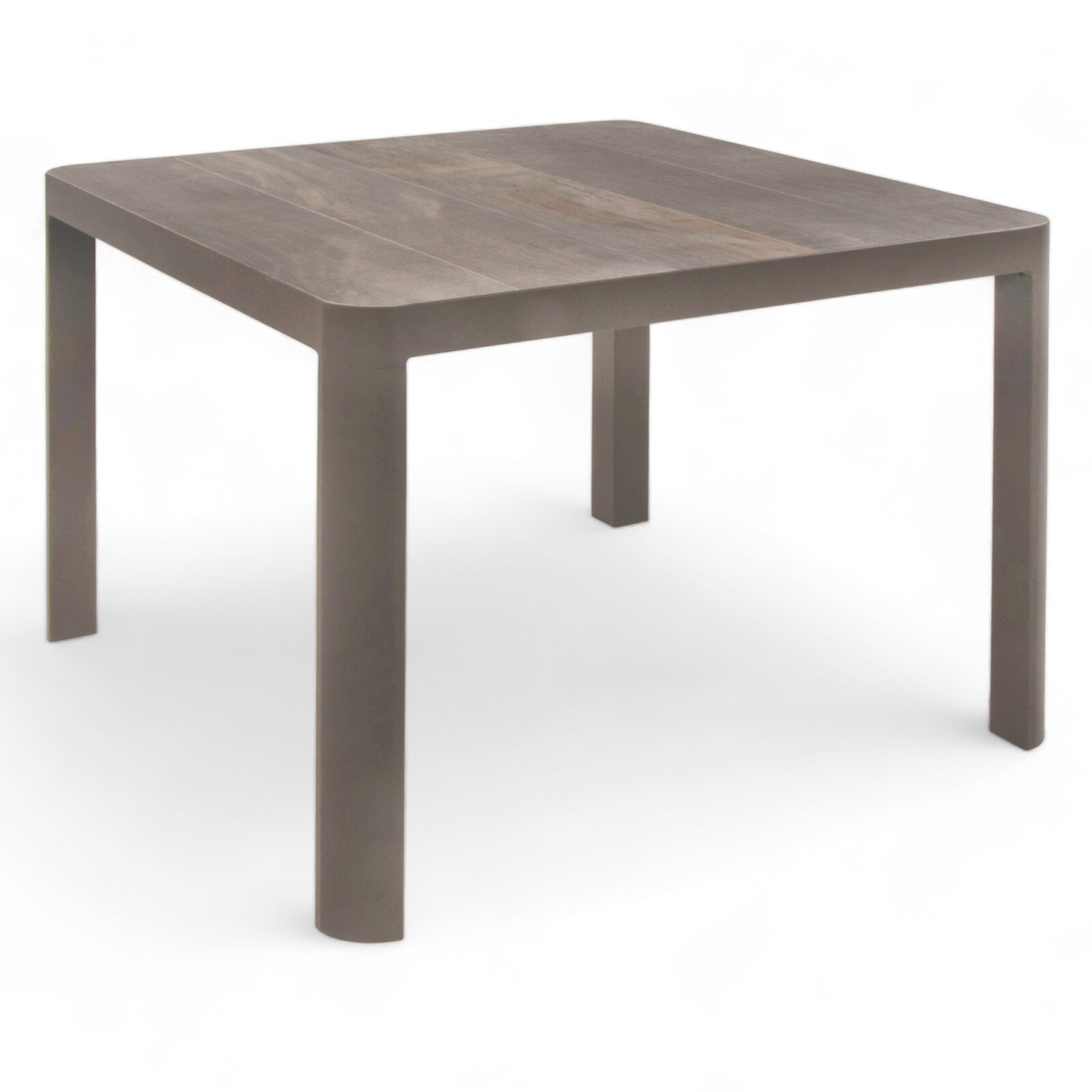 Gartentisch Castilla 100 x 100 cm - Outdoortisch Aluminium-Keramik