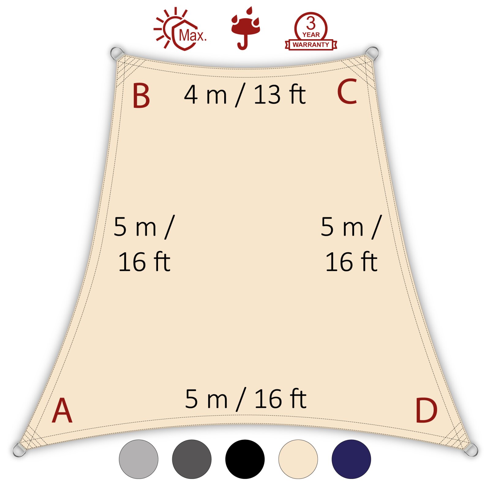 ticket to the moon hammock tarp Moon – 2000mm Water Column – Brave Hardy Bass Drum Pedal Parts Kassettenmarkise Perform 300 x Farbe:Carbon-Rot All guy ropes can