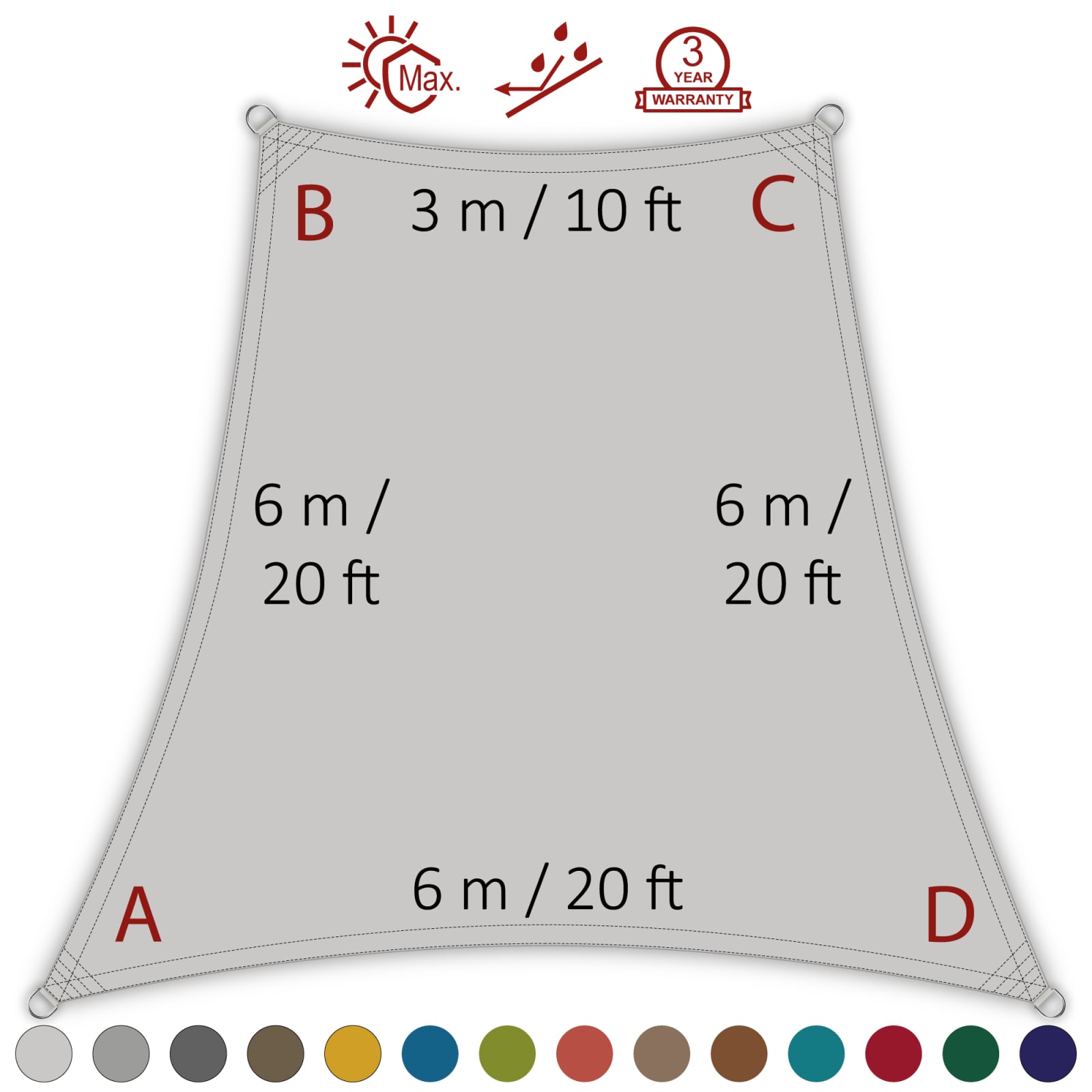 canping tent Canvas A-Frame Tent