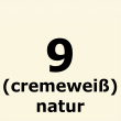Natur (cremeweiß) - Nr. 9